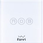 Fonri Akıllı Dokunmatik Perde/panjur Duvar Anahtarı - S1NCU