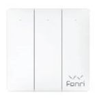 Fonri WF3-EL3-0203-03 Wi-Fi 3'lü Duvar Anahtarı