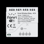 Fonri WF3-TM4-0201-01 Akıllı Kablosuz 4 Kanal Röle
