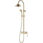 Fontana FA-6052 Fırçalanmış Altın Duş Ünitesi