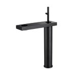 Fontana FA-8025 Mat Siyah Yüksek Lavabo Bataryası