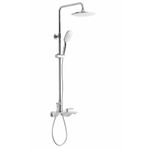 Fontana FG - 1554 Krom Beyaz Duş Ünitesi