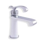 Fontana Fh-0114 Krom Beyaz Lavabo Bataryası