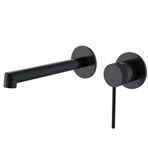 Fontana FJ-A2005 Mat Siyah Ankastre Lavabo Bataryası