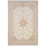 Fontana Ft002b Krem Bej Akrilik Halı Klasik Desen Pamuk Taban Tozu Az Salon Oturma Odası Halısı 160 X 230 Krem-Bej