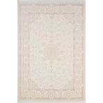 Fontana Ft002w Krem Bej Akrilik Halı Klasik Desen Pamuk Taban Tozu Az Salon Oturma Odası Halısı 240 X 340 Krem-Bej