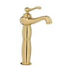 Fontana - Yüksek Tip Lavabo Bataryası Altın Outlet - F-122-