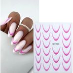 Fontenay 5D Tırnak Stickerları - 5D Nail Stickers Sd-1925