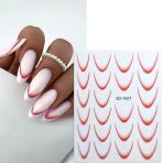 Fontenay 5D Tırnak Stickerları - 5D Nail Stickers Sd-1927