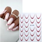 Fontenay 5D Tırnak Stickerları - 5D Nail Stickers Sd-1932
