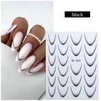 Fontenay 5D Tırnak Stickerları - 5D Nail Stickers Sd-1934