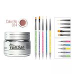 Fontenay Ellisan Protez Tırnak Jeli Builder Gel 56 Gram + Tırnak Süsleme Desen Fırçası Seti No:2181