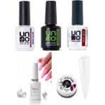 Fontenay Kalıcı Oje Set 1 ( Top + Base Coat + Primer 12ML) + Blooming Jel 15ML + Hamur Jeli 15ML Clear