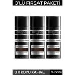 Fontenay Keratin Fibers Koyu Kahve Topik Saç Tozu 50gr X3