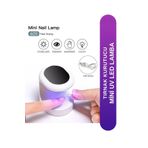 Fontenay Mini Uv Led Işık Uv Led Lamba Tırnak Kurutucu Oje Tırnak Kurutma Makinesi
