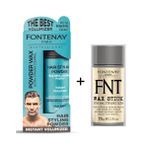 Fontenay Pudra Toz Wax Mat Effect Mavi 20GR +Hair Wax Stick 75GR 2'li Set