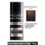 Fontenay Saç Dolgunlaştırıcı Keratin Fibers Orta Kahve Topik Saç Tozu 50gr