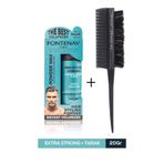 Fontenay Saç Şekillendirici Pudra Toz Wax Mat Effect Mavı 20gr + 3043 Krepe Tarak'ı 2'li Set