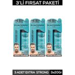 Fontenay Saç Şekillendirici Pudra Toz Wax Mat Effect Mavı 20gr X3 - 1