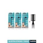 FONTENAY SAÇ ŞEKİLLENDİRİCİ PUDRA TOZ WAX MAT EFFECT MAVI 20GR X3 + ŞEKİL TARAĞI 4'LÜ SET