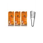 Fontenay Saç Şekillendirici Pudra Toz Wax Ultra Strong 20Gr X3 + Mucizevi Saç Tarağı 4'Lü Set