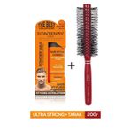 Fontenay Saç Şekillendirici Pudra Toz Wax Ultra Strong Turuncu 20gr + 1016 Tarak'ı 2'li Set