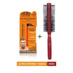 Fontenay Saç Şekillendirici Pudra Toz Wax Ultra Strong Turuncu 20GR + 1017 Tarak'ı 2'li Set
