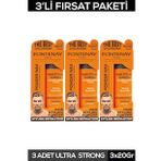 FONTENAY SAÇ ŞEKİLLENDİRİCİ PUDRA TOZ WAX ULTRA STRONG TURUNCU 20GR X3