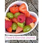 Food & Exercise Journal: Diet Diary Large Meal Log Book Personal Fitness Activity Planner 12 Week (New You Diet Series, Band 1)