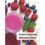 Food & Exercise Slimmers Diary: Diet Journal Large Size Meal Log Book Personal Fitness Activity Planner 12 Week (New You Diet Series, Band 5)