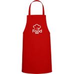 Food Özel Baskılı Chef Mutfak Önlüğü