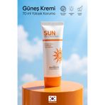 FOODAHOLIC Güneş Kremi Yüksek Korumalı SPF50+ Nemlendirici Yapışkan His Bırakmayan Multi Sun Cream 70ml