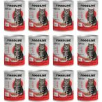 Foodline 12x400 gr Kuzu Etli Yetişkin Kedi Konservesi