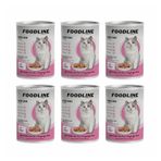 Foodline 6x400 gr Tavuklu Yavru Kedi Konservesi