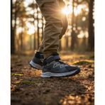 Foopi Trekfo Erkek Trekking Cırtlı-Lastikli Çocuk Botu 31-35 - Lacivert - Gri