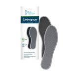 Foot Morning Carbospacer, koku giderici ayakkabı tabanlıkları, erkekler ve kadınlar için aktif karbonlu iç taban, koku emici teknoloji (44 EUR / 10 M UK)