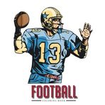 Football Coloring Book