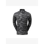 FootJoy Bulut Kamuflaj Baskılı Mid Layer Golf Sweatshirt Siyah 80110