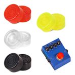 Footswitch Topper, Gitar Efekt Pedalı Ayak Şalteri Topper, Renkli Parçalar, Ayak Şalteri Topper, Gitar Efekt Pedalı Koruyucu Kapak, Gitar Aksesuarı, Footswitch Kapağı, Elektro Gitar Efekt Pedalı için