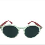 For Exchange MOD.1071 C.197 Şeffaf Kırmızı Unisex Güneş Gözlüğü