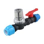 for Feegow Su Filtresi Hortum Bağlantı Kiti,Plastik Boru Hızlı Bağlantı Damla Sulama Adaptörü,Su Hortumu Yağmurlama Aracı (32mm)