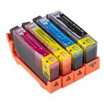 For Lexmark Hp Photosmart B110A E All İn One Kartuş Set 4 Renk Takım Muadil Yüksek Kapasite 364Xl