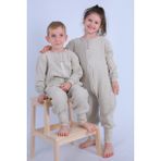 For My Baby 1 Tog Çocuk Uyku Tulumu Unisex Uzun Kollu Uyku Tulumu - Bej - 2 Yaş