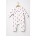 For My Baby Fermuarlı Bebek Tulum - Ekru - 9 - 12 Ay