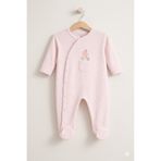 For My Baby Sevimli Tavşan Desenli Kız Bebek Tulum