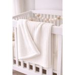 For My Baby Wellsoft Bebek Battaniyesi - Beyaz