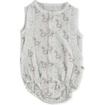 For My Baby Yaz Kız Bebek Kuğu Denim Kısa Kol Lastikli Bisiklet Yaka Tek Barbatöz - 2 Yaş - Beyaz