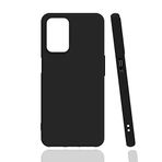 for Oppo A55 ile uyumlu darbe emici esnek silikon siyah lansman cep telefonu kılıf (Oppo A55)