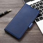 For Samsung Galaxy A32 5G Ultra-thin Voltage Side Buckle PU + TPU Horizontal Flip Leather Case with Holder & Card Slot(Black)