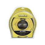 FOR-X 4 GA Profesyonel Seri Kalın Oto Amfi Kablo Seti XY-4KIT